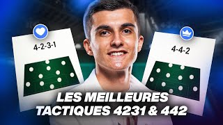 LA MEILLEURE TACTIQUE EN 4231 amp 442 SUR FC 24 [upl. by Nirrac]