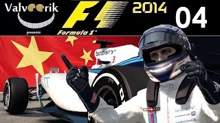 F1 2014  100 in China  Schanghai 04 Lets Play3getherDEHD [upl. by Worrell112]