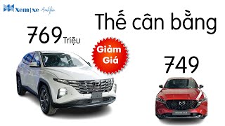 Tucson giảm giá VS Mazda CX5  Thế cân bằng [upl. by Areem]