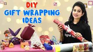 DIY Gift Wrapping Ideas  Creative Gift Wrapping Ideas  DIY Gift Boxes [upl. by Monroy747]