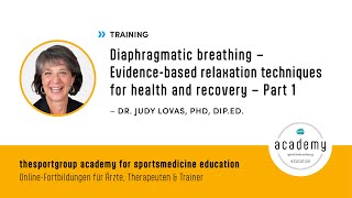 Diaphragmatic breathing – Evidencebased relaxation techniques for health and recovery – Part 1 [upl. by Laforge836]