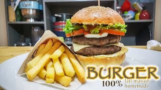 Burger Double Steak 100 fait maison [upl. by Marteena98]