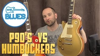 P90 Pickups vs Humbucker Pickups [upl. by Ayal541]