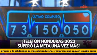 Teletón Honduras 2023 nuevamente superó la meta y está listo para atender a quién lo que necesite [upl. by Nigle]