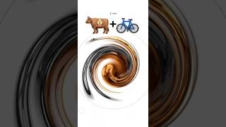 🐂🚲emoji mixing shorts shortsvideo art artwork emoji ipadart procreate anime aashz [upl. by Maryn]