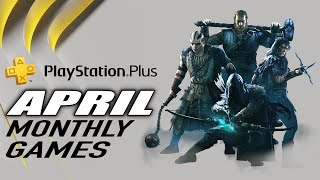 PS PLUS APRIL 2022  PlayStation Plus Free Monthly Games  April 2022 [upl. by Tedder921]