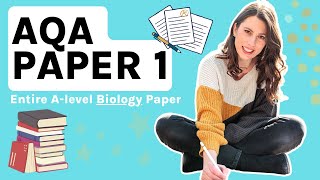 Biology Alevel 2025 exams 2025 AQA paper 1 or ENTIRE AS LEVEL Learn all the theory for the exam [upl. by Gnes]