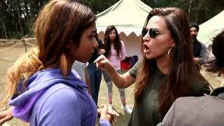 ExRoadie Iram just slapped Kashish Thakur Neha Dhupia Loses Her Cool  Roadies Journey Roadies [upl. by Anelegna]