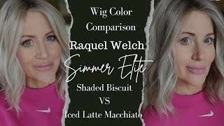 Lets compare 2 different colors on one of my favorite wigs Raquel Welch Simmer Elite [upl. by Norod]