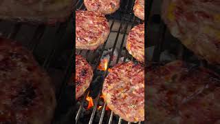 Crack Cheeseburgers  Kamado Joe Classic II [upl. by Ayotahc]