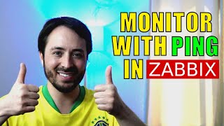 How To Set Up Simple Ping Monitor In Zabbix [upl. by Hwang504]