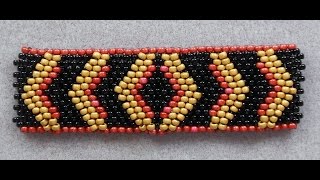 Layered Peyote Bracelet [upl. by Sergio]