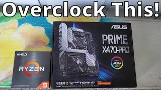 Ryzen 9 5900x SIMPLE ALL CORE overclocking  ASUS motherboard [upl. by Lehcim]