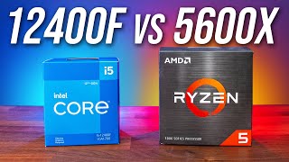 Intel i512400F vs AMD Ryzen 5 5600X  Best 6 Core CPU [upl. by Giralda36]