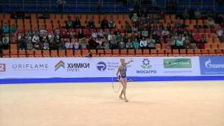 Yana Kudryavtseva RUS hoop Grand Prix Moscow 2013 [upl. by Savanna]