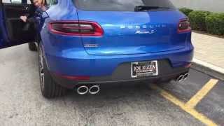 2016 Porsche Macan S Sports Exhaust System on Sport Plus Mode [upl. by Asiluy]