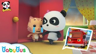 Baby Pandas Fire Evacuation  Super Firefighter Rescue Team  Kids Safety Tips  BabyBus [upl. by Eicrad]