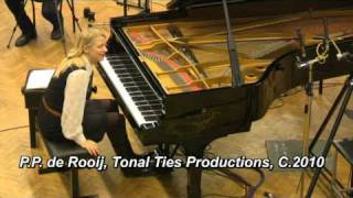 Valentina Lisitsa  solo take recordings Rachmaninoff Piano Concerto 4 12 [upl. by Ayanal]