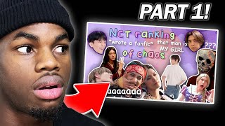 Ranking all NCT members on a chaotic level REACTION Part 1 [upl. by Nannaihr381]