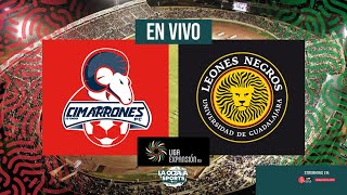 EN VIVO  CIMARRONES DE SONORA VS LEONES NEGROS  LIGA DE EXPANSIÓN MX  LA OCTAVA SPORTS [upl. by Marr]