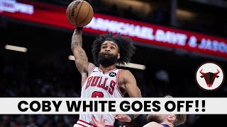 Bulls Pull Off INSANE Comeback over Kings on a Career High From Coby White [upl. by Aytida]