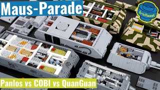 MausParade  Panlos vs COBI vs QuanGuan  The Big Comparison [upl. by Cotter]