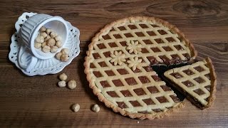 Crostata alla nutella morbida Fatta in casaRicetta Perfetta [upl. by Minette]