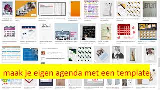 Agenda maken met WORD en EXCEL [upl. by Nannek]