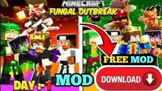 MINECRAFT FUNGAL OUTBREAE MOD DOWNLOAD  FOR PEampJAVA DOWNLOAD NOW [upl. by Aihseuqram355]