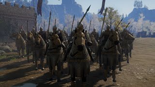 Conquerors Blade  Cataphracts Lancers Montage  100 Kills Charges [upl. by Wenoa]