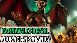 Carnaval de Brasil 2024 💥 rindió homenaje a satanás [upl. by Tnarud]