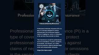 Professional Indemnity Insurance  Inpro Insurance [upl. by Akissej]