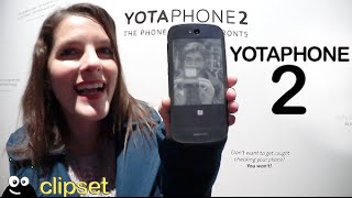 Yotaphone 2 preview en español [upl. by Airdnahs50]