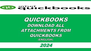 how to download attachments from quickbooks  download attachments from quickbooks  quickbooks qb [upl. by Sinegra366]