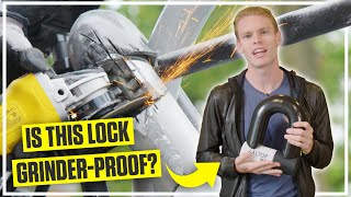 Is The Altor SAF Bike Lock Really GrinderProof  Bicycling Magazine [upl. by Minier]