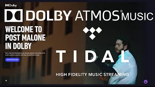 Tidal Dolby Atmos Music Setup [upl. by Auos]