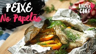 RECEITA DE PEIXE NO PAPILLOTE  UNDERCHEF [upl. by Tapes]