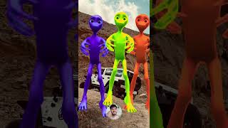 Funny alien dance dame tu cosita  Part  614  funny alien aliendance color crazzyalienz [upl. by Enelear]