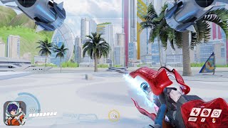 Gameplay Animations Space Ranger  Overwatch 2 Fanmade [upl. by Fotina955]