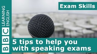 5 tips to help you with speaking exams Exam Skills [upl. by Katusha]