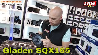 Lautsprecher mit richtig Power und gutem Klang  Gladen SQX165  Review  ARS24 [upl. by Drhacir]