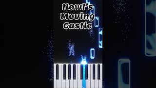 Howls Moving Castle  Piano Tutorial anime piano tuto [upl. by Enad]