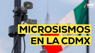 Registran MICROSISMOS en la Ciudad de MÉXICO ¿qué está pasando [upl. by Strickland279]