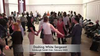 The Dashing White Sergeant  Scottish Ceilidh Dancing in Edinburgh with HotScotch Ceilidh Band [upl. by Anol727]