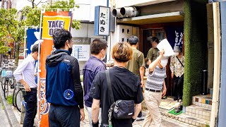 岡山）超絶カツ丼ラッシュ！入店０秒で調理開始。常連１００人以上の注文品を全て覚える美人店長丨Tempura and Udon Restaurant  Japanese style [upl. by Lauren]