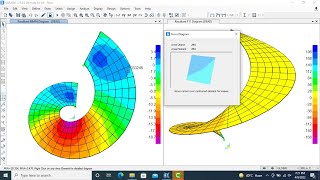 Helical Stairs  Helical Stairs Modeling in SAP2000 [upl. by Kessiah]