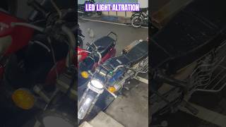 🏍️💥💥💥👌 yamaha RX 100 led light altration automobile 2024 rx travel rx115 [upl. by Osicran]