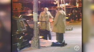 1985 mob hit The murder of Gambino boss Paul Castellano outside Sparks Steak House [upl. by Rocca269]