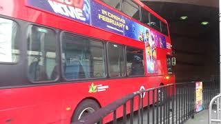 A Few Buses At Hammersmith Bus Station Before Bridge Closure  27 72 190 266 267 H91 [upl. by Clintock]