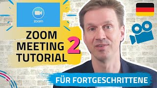 Zoom Tipps Deutsch Videokonferenz Tipps amp Tricks für euer Zoom Meeting 2 [upl. by Nnailuj]